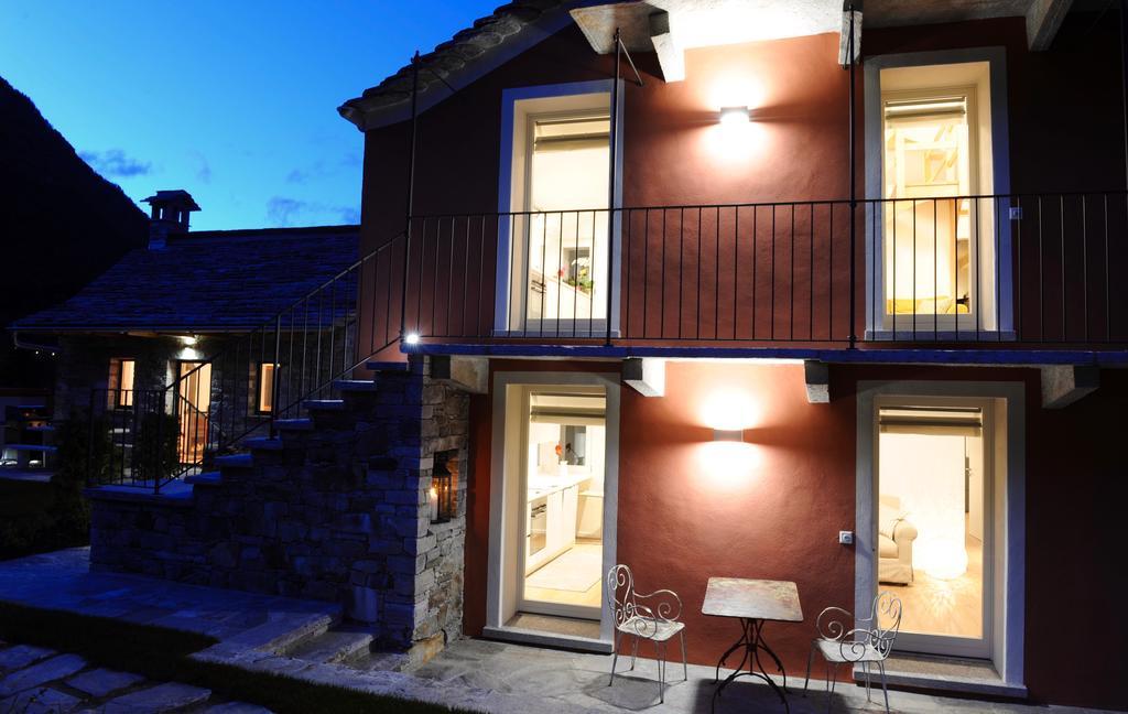 Myverzasca Resort Casa Rossa Brione  Eksteriør billede